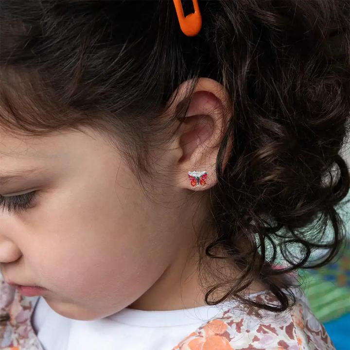 Immagine prodotto Rex London Stick on Earrings Floral Flutter (Adesivo, Materiale sintetico)