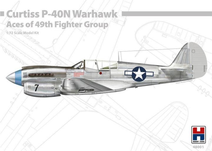 Produktbild Hobby 2000 P-40N Warhawk Aces of The 49th Fighter Group