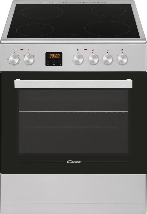 Actual product image Candy Free-standing stove CVE660MI/E, black/silver