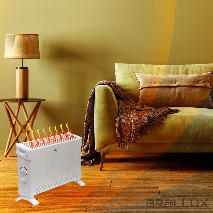 Produktbild Brollux Elektroheizung 2000W Weiss (2000 W)