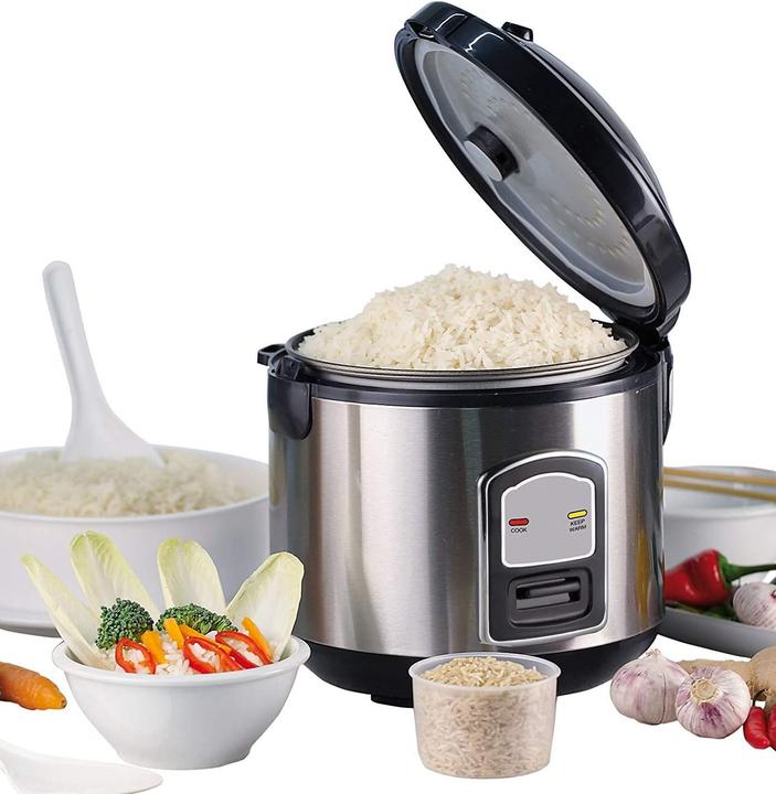 Image du produit Weg-ist-weg PerfectCook Cuiseur de riz en acier inoxydable