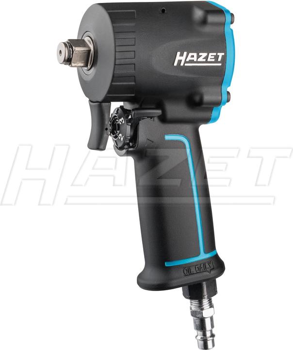 Produktbild HAZET Schlagschrauber ∙ extra kurz 9012M-1 ∙ Lösemoment maximal: 1200 Nm ∙ Vierkant 12,5 mm (1/2 Zo… (Druckluft)