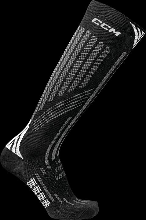 Image du produit CCM SOCKPT3D Chaussettes de skate Protech 3D Genou Noir/Blanc S (5016433) (S)