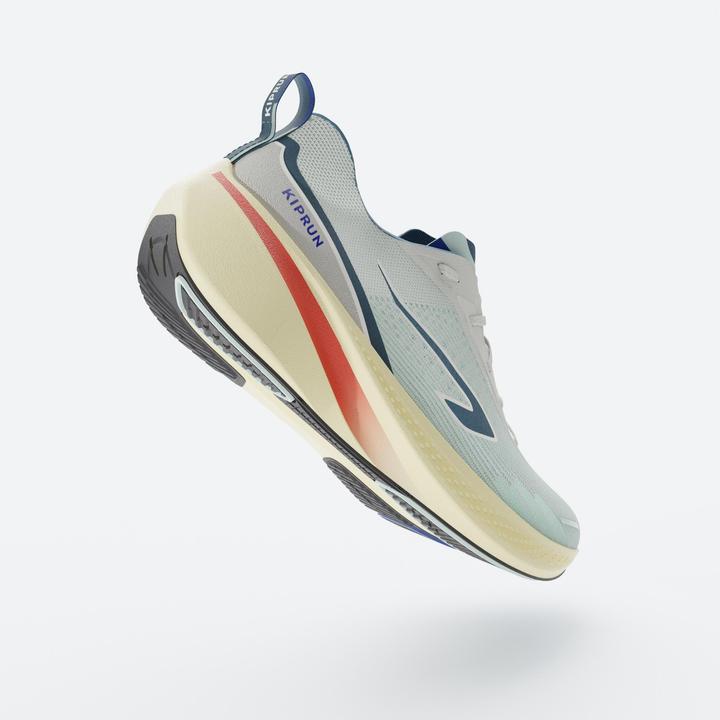 Produktbild Kiprun Laufschuhe Herren - Cushion 500 weiss/beige (45)