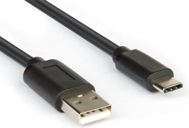 Immagine prodotto Hamlet XCU2A-UC-MM10 cavo USB 1 m USB 2.0 USB A USB C Nero (1 m, USB 2.0)