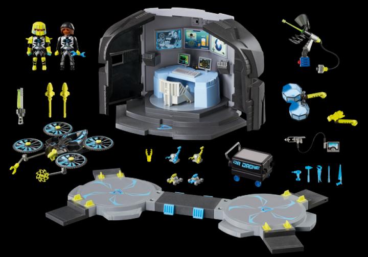 Actual product image Playmobil Dr. Drone's Command Center (9250, Playmobil Top Agents)
