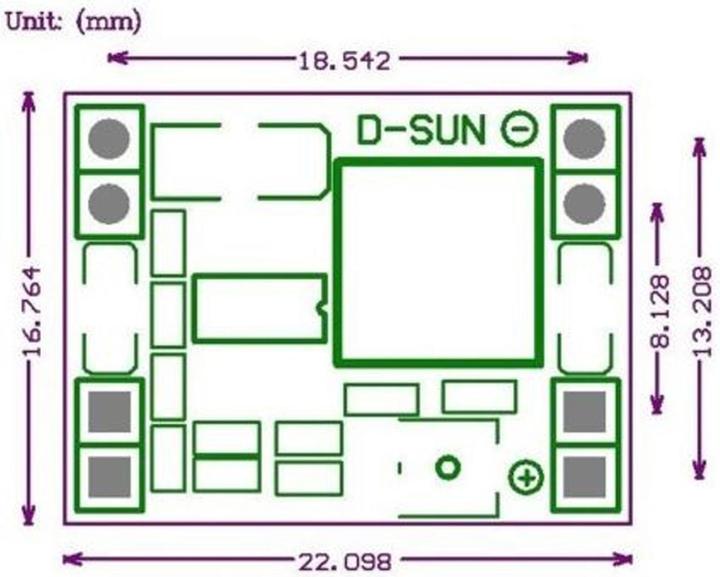 Produktbild Purecrea MP1584 3A Schaltregler DC-DC Step-Down Abwärtswandler