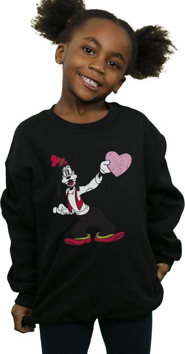 Produktbild Disney Goofy Love Heart Sweatshirt Mädchen (140, 146)