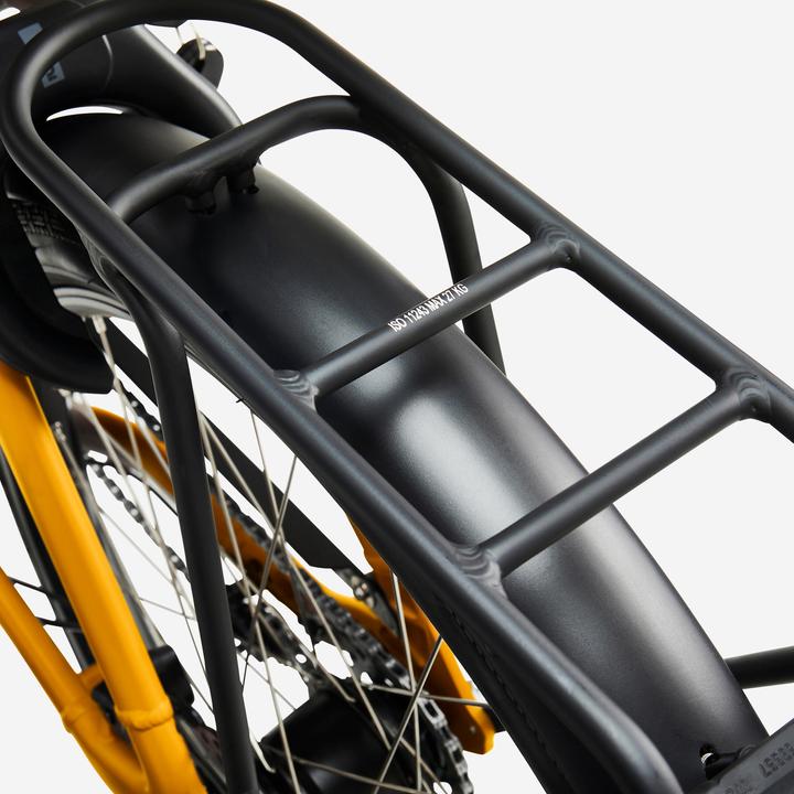 Image du produit Btwin Vélo utilitaire électrique Cargobike Long John F900E Family jaune