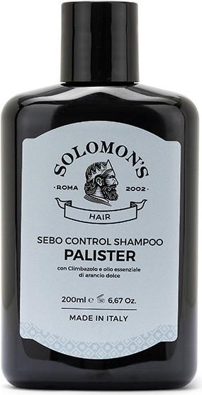 Solomon's Beard Palister Sebo Control Shampoo (200 ml, Flüssiges Shampoo)