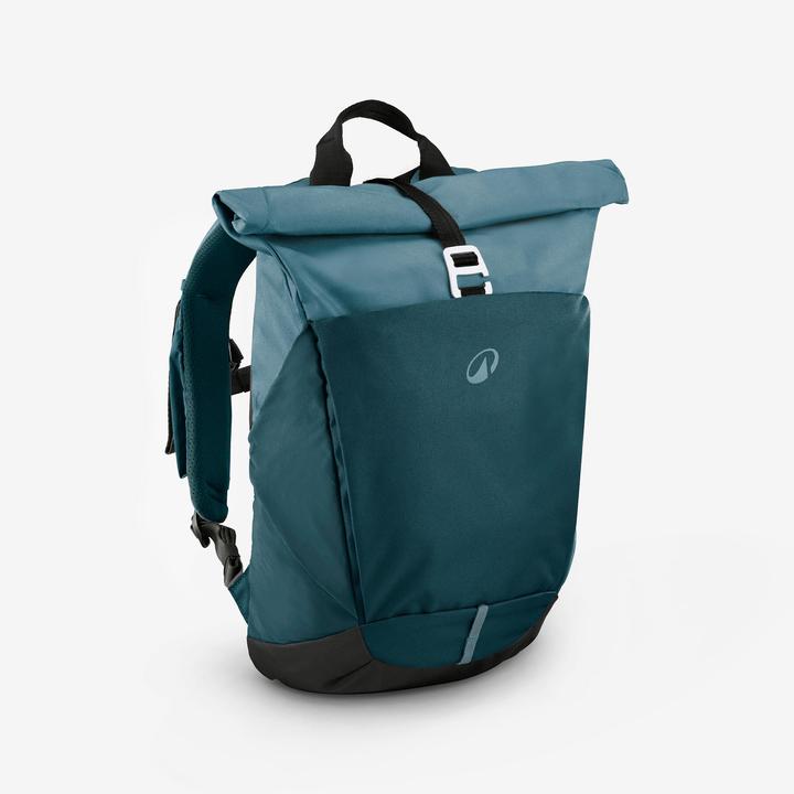 Image du produit Quechua Sac à dos de randonnée 16L+4, NH500 Escape Rolltop bleu (21 l)