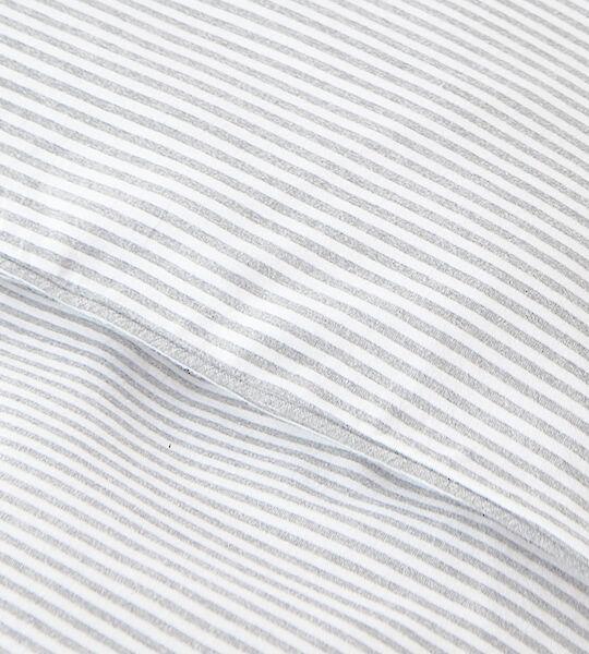 Actual product image Living Home Melange Jersey Stripes (Pillowcase, 65 x 65 cm)