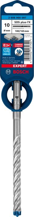 Actual product image Bosch Professional Zubehör Expert SDS plus-7X (10 millimetres)