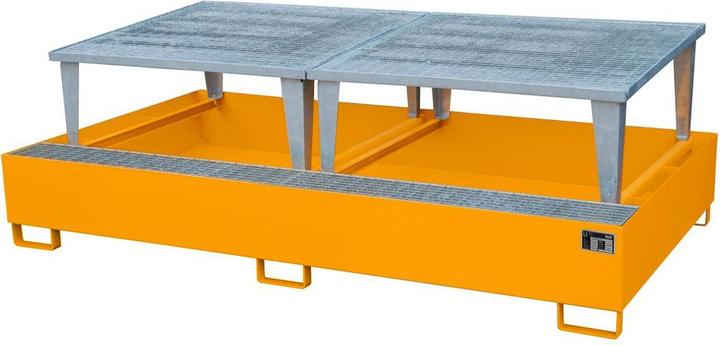 kaiserkraft Steel sump for tank container (1000 l)