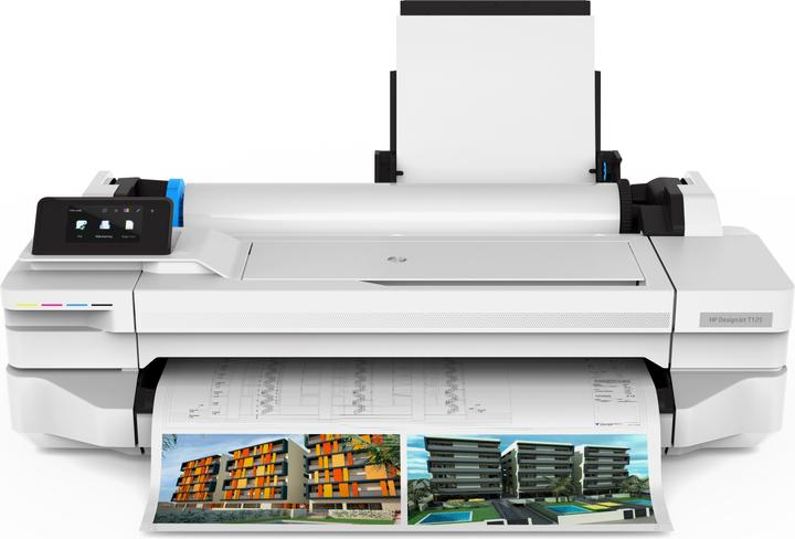 Image du produit HP T125, 24" DesignJet (Encre, Couleur)