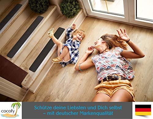 Image du produit Cocofy Autocollant antidérapant pour escaliers 61x10 cm (100 mm)