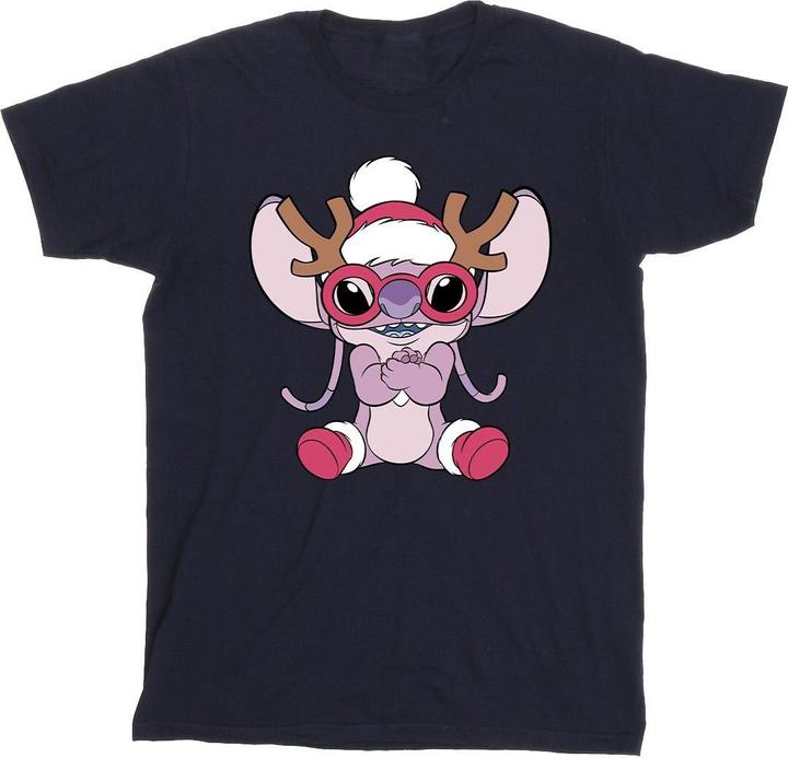 Produktbild Disney Lilo & Stitch Angel Reindeer TShirt (XXL)