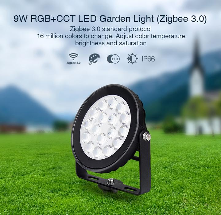 Image du produit Milight Spot de jardin LED Smart Zigbee 3.0 sans fil 9W (900 lm, IP65)