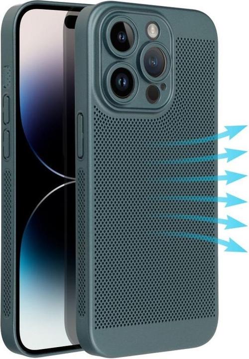 Actual product image OEM Back panel cover BREEZY case for SAMSUNG S24 Plus green (Samsung Galaxy S24+)