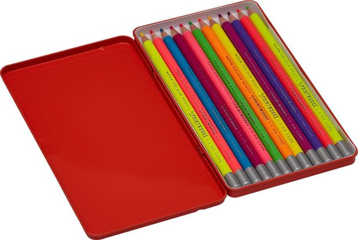Produktbild Printworks Farbstift-Set NEON (Orange, 12 x)