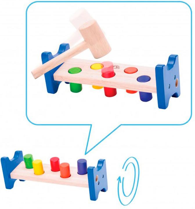 Produktbild Wonderworld Hammer Bank Blau