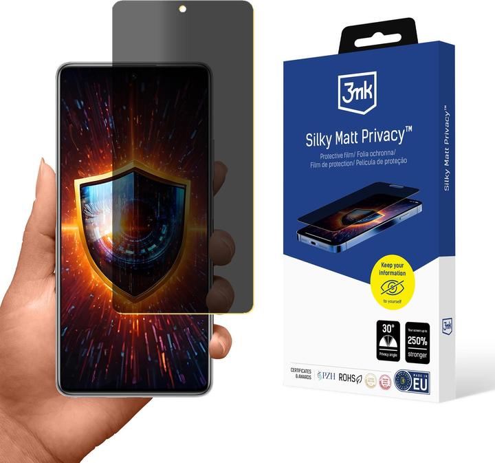 Image du produit 3MK Folia ochronna prywatyzujÄ ca matowa Silky Matt Privacy na Xiaomi 11T (Xiaomi 11T)
