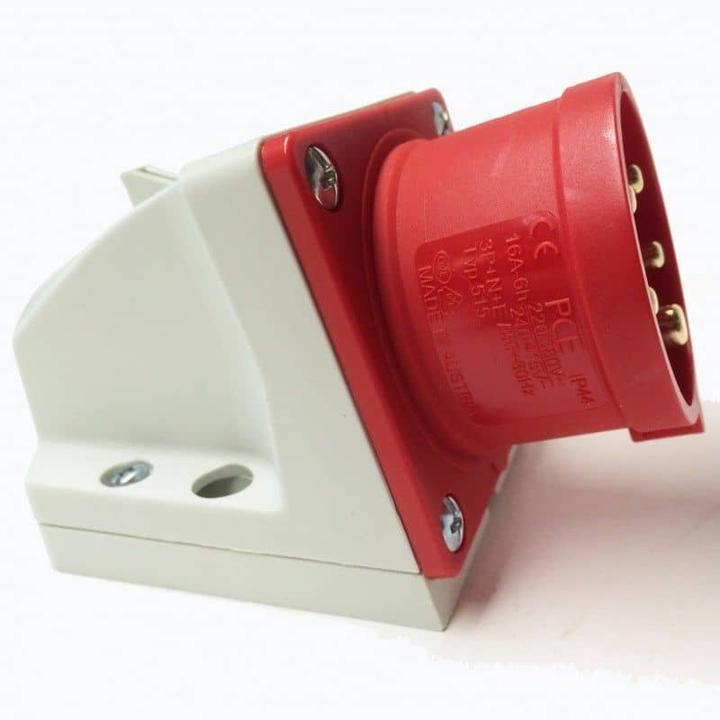 Actual product image PCE CEE Wall Plug 400V 32A IP44 525-6