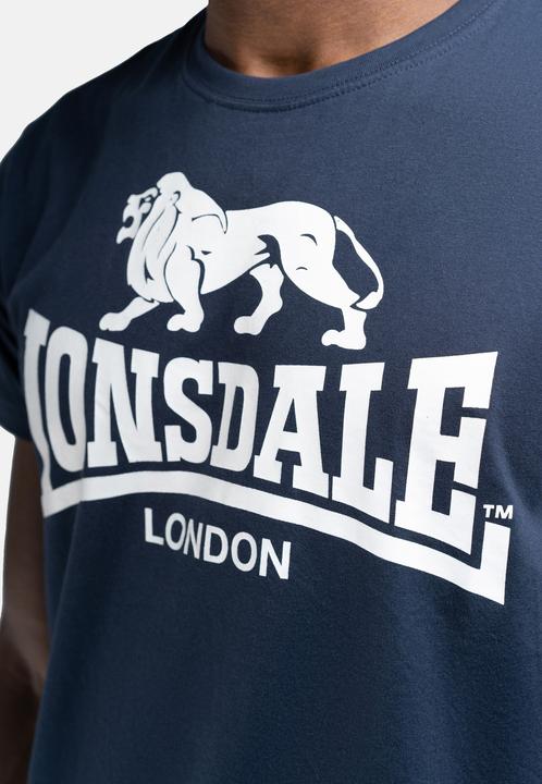 Immagine prodotto Lonsdale London Shirt Maglietta a maniche corte LOSCOE in confezione da 2 pezzi con scollo rotondo (L)