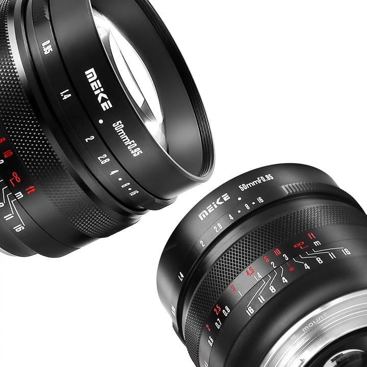 Image du produit Meike MK 50mm F0.95 Canon EF monture M (Canon EF-M, APS-C / DX)