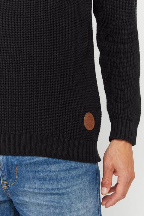 Immagine prodotto Solid Xenox Maglione In Maglia Grossa Pullover Con Collo Alto In Cotone 100% (XL)