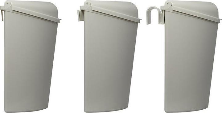 Image du produit ProPlus Poubelle avec couvercle pour caravane/camping-car (6 l)