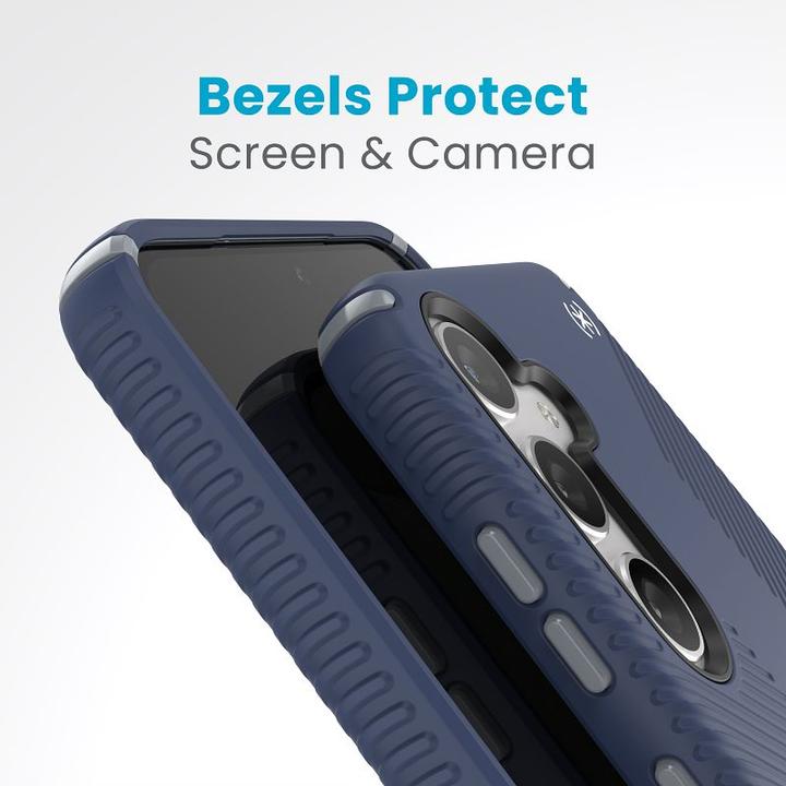 Actual product image speck Presidio2 Grip - Samsung Galaxy S24+ Hülle (Küstenblau / Staubgrau) (Samsung Galaxy S24+)