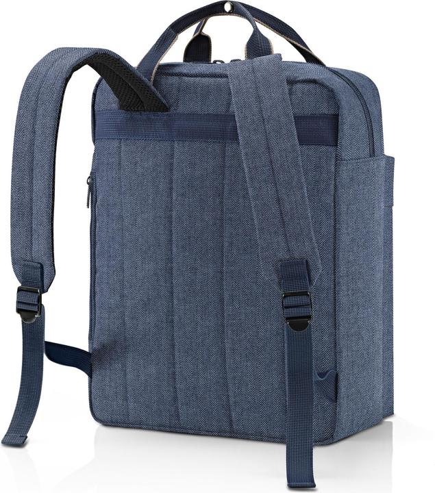 Image du produit reisenthel Sac à dos Allday M Herringbone Dark Blue (15 l)