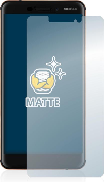 Produktbild BROTECT Entspiegelungs-Schutzfolie Displayschutz Matt (2 Stück, Nokia 6.1)