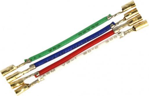Actual product image DOS Hifi Headshell Kabel versilbert (Turntable cover)