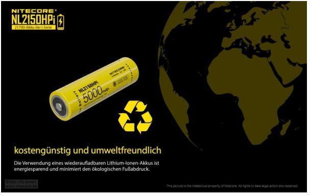 Produktbild Nitecore NL2150HPi