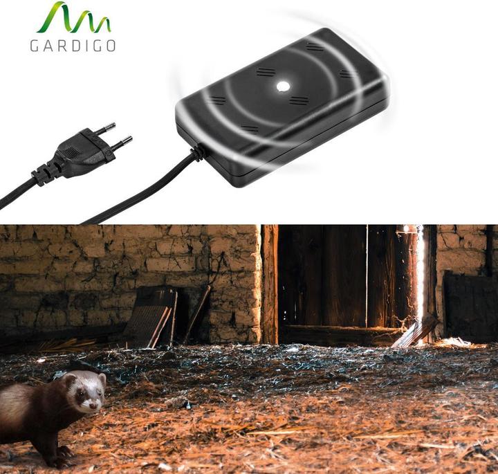 Actual product image Gardigo Marten defence Function type ultrasonic, multi-frequency Effective range 50