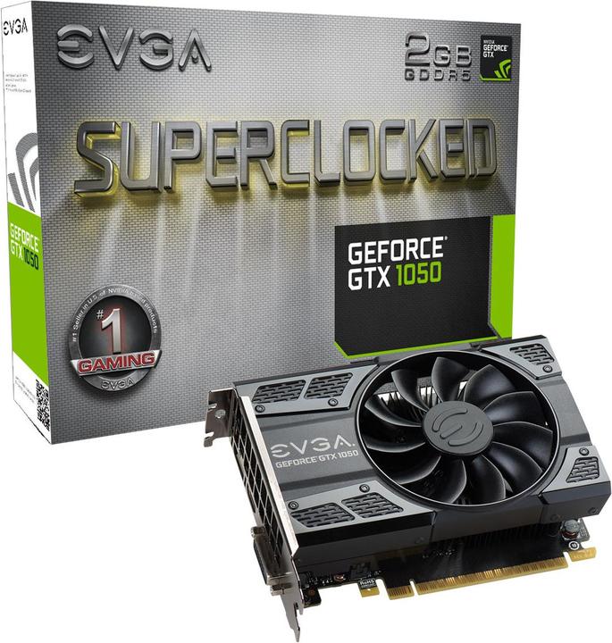 Image du produit EVGA GeForce GTX 1050 SC Gaming (2 Go)