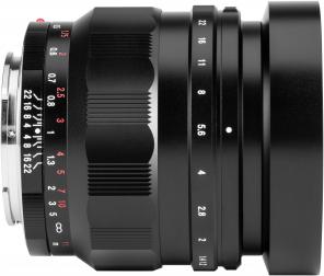 Actual product image Voigtländer Nokton 50 mm / 1.2 asph. black (Sony E, full size)