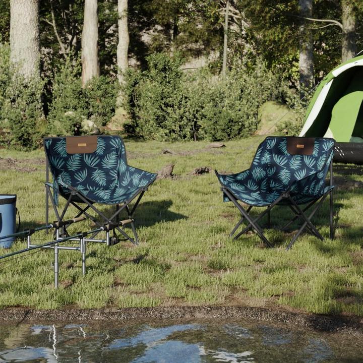 Actual product image VidaXL Camping chairs 2 pcs. with folding bag