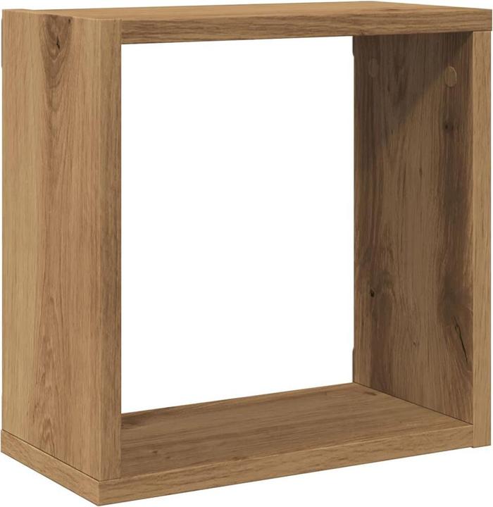 Immagine prodotto VidaXL Wandregal Hängeregal Regalwürfel Cube Lounge CD Regal 4Stk. Artisan-Eiche (30 x 15 x 30 cm)