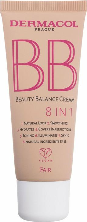 Actual product image Dermacol BB Beauty Balance Cream 8 IN 1 (1 Fair)