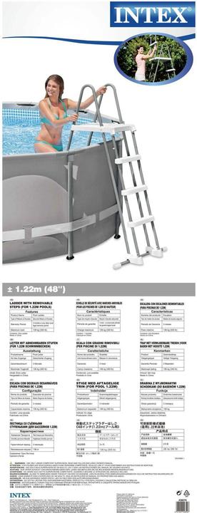 Image du produit Intex Échelle d'entrée