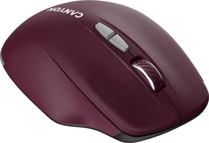 Actual product image Canyon MW-21, Wireless optical mouse, USB rec., Blue LED sensor, 800/1,200/1,600 dpi, 3 buttons, bur (Cable)