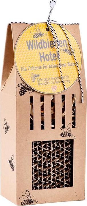 Immagine prodotto Wunderle Hotel per api selvatiche in cartone 10x24x6 cm