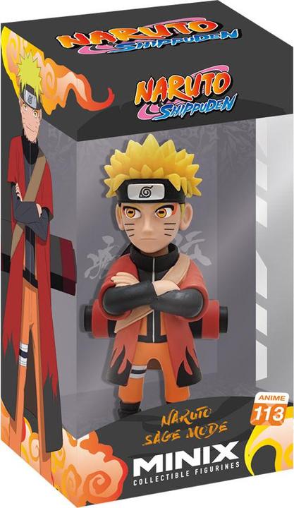 Actual product image Minix NARUTO - Naruto avec cape - Figurine 12cm