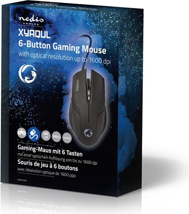 Produktbild Nedis GMWD100BK (Kabelgebunden)