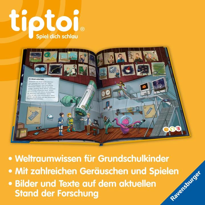 Immagine prodotto tiptoi Der Weltraum: Raumfahrt, Sterne und Planeten (Tedesco, Marco Armbruster, Michael Büker, 2023)