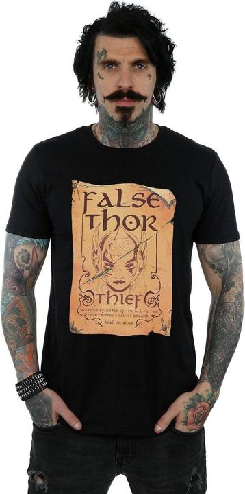 Image du produit - T-shirt THE MIGHTY THOR FALSE THOR POSTER - Homme (XL)