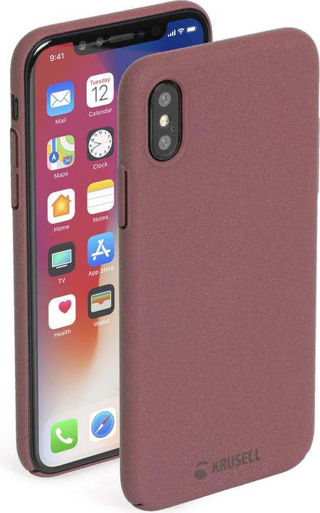 Actual product image Krusell Sandby Cover Apple iPhone XS rust (Apple iPhone X)